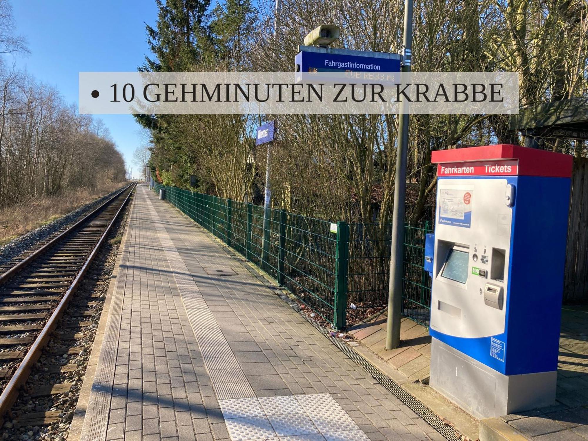 Haus Krabbe Apartments Mit Doppelbetten, Fuer 1-2 Personen, Hunde Kostenfrei Willkommen, Kostenfreier Parkplatz, Zwischen Bremerhaven Und Cuxhaven Gelegen Wremen Dış mekan fotoğraf